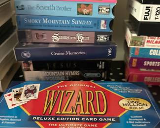 card games, and movies