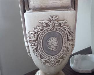 Baroque-style vase