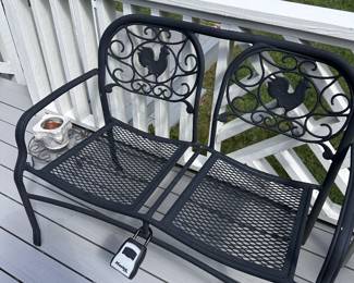 Outdoor bench
