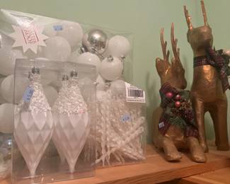 Christmas decorations and ornaments