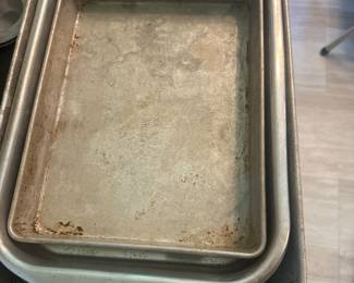 Vintage baking pans
