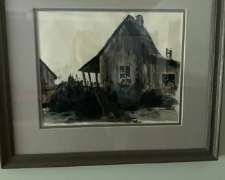 Vintage framed art