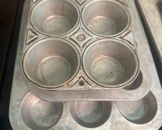 Vintage muffin tins
