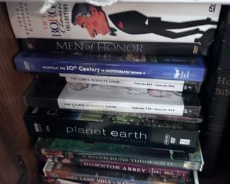 VHS Tapes, DVDs and more media