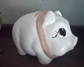 porcelain pig