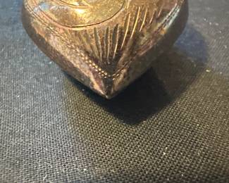 Puff heart pendant 