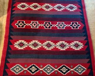 Polynaise Polyester Woven Rug, 79 x 56 x 