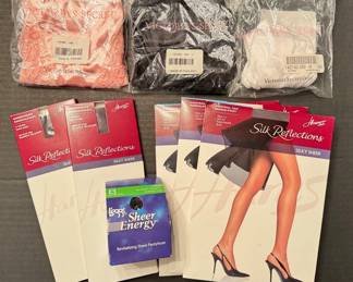 Three Sealed Victoria Secret Underwear 6 Pantyhoses