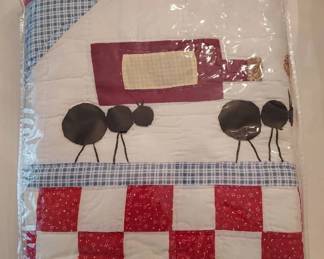 Ant Picnic Quilt Or Wall Hanging