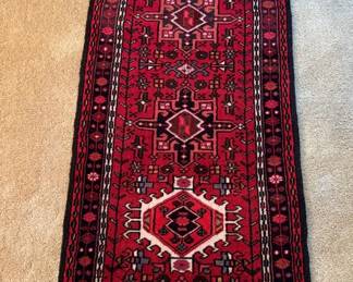 002 Hand Woven Persian Karaja Rug 71 x 23 
