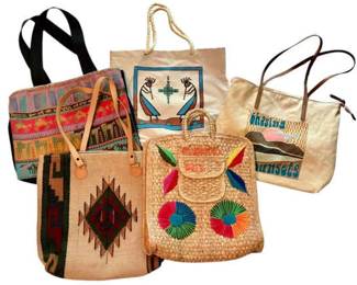 Woven Puerto Rico Tote Bag More Purses