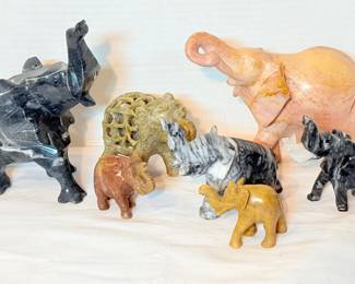 Stone Elephants