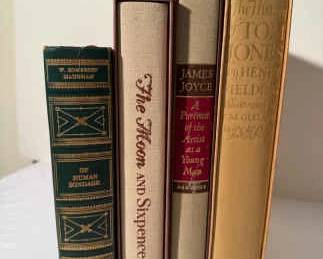 Vintage Hardback Heritage Press Books The Moon And Sixpence, Of Human Bondage,  More 