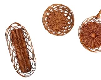 10 Baskets Of Various Sizes 