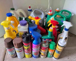 Ortho, Round Up Garden Chemicals  More