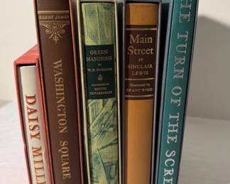 Vintage Hardback Heritage Press Books Main Street, Green Mansions,  More 