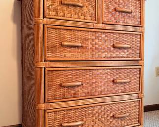 Wicker Dresser