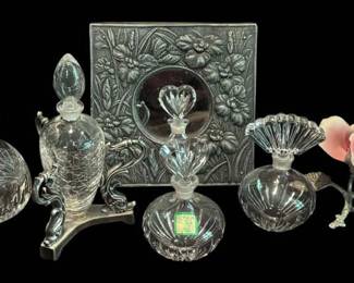 Marquis by Waterford Crystal Perfume Bottles Vanity Decor