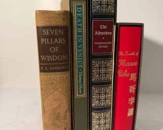 Vintage Hardback Heritage Press Books Death In Venice, The Albambra,  More