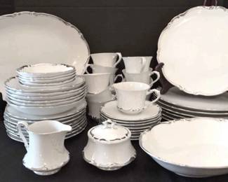 Harmony House Starlight 3656 China Set 50 Pieces