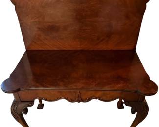 Georgian Style Mahogany FlipTop Table