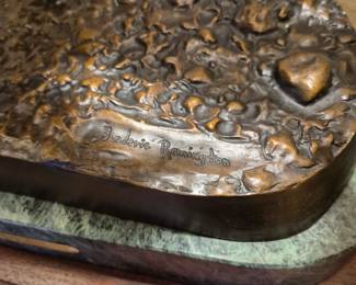 Bronco Buster by Frederic Remington