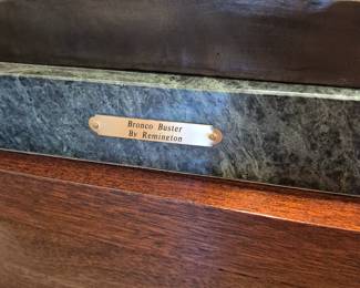 Bronco Buster by Frederic Remington