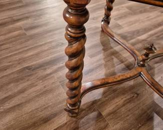 Theodore Alexander Spiral Turned Games Table