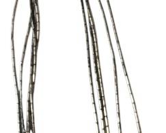5 Strand Liquid Silver Necklace