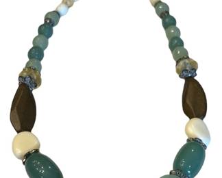 Bohemian Beaded Statement Necklace