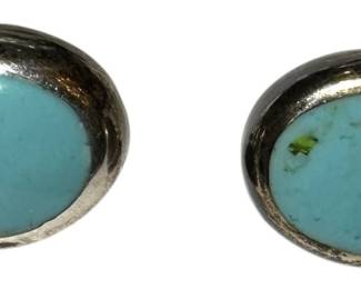 Sterling Silver Turquoise Earrings