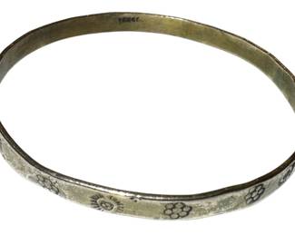 Sterling 925 Bangle Bracelet