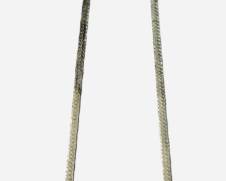 Italy 925 Sterling Herringbone Necklace