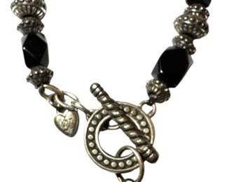 Brighton Bracelet with Black Beads