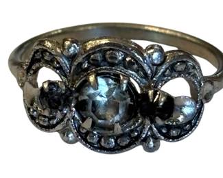 Dainty Vintage Silver Ring