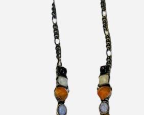 Butterfly Necklace Signed DB