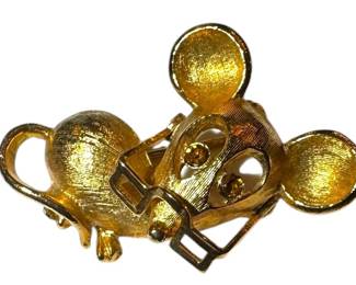 Vintage Avon Mouse Brooch
