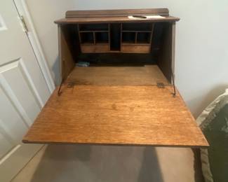 Vintage secretary desk (open)