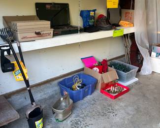 Miscellaneous yard, home, and exercise items
