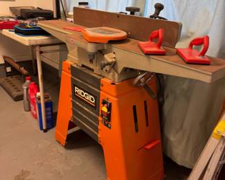 A lightly used planer