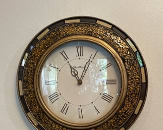 Stone Works wall clock