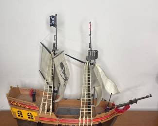 Vintage Playmobil pirate ship