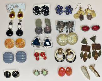 Vintage to modern earrings