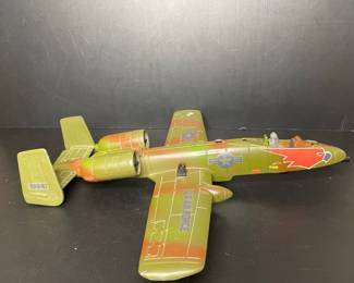 ERTL toy airplane, U.S. Air Force A-10 Thunderbolt II “Warthog” vtg