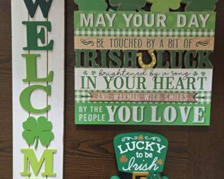 Irish theme wall decor