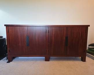 Contemporary office credenza
