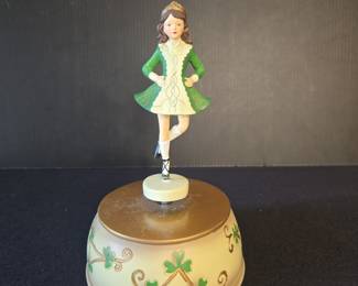 Irish dancer music box
