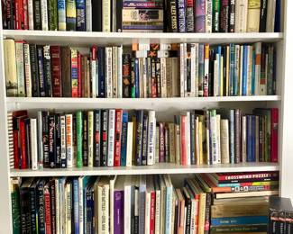 Vintage to modern book collection