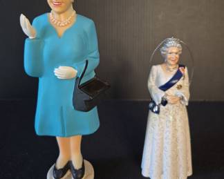 Queen Elizabeth figurines