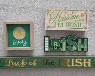 Irish theme wall art